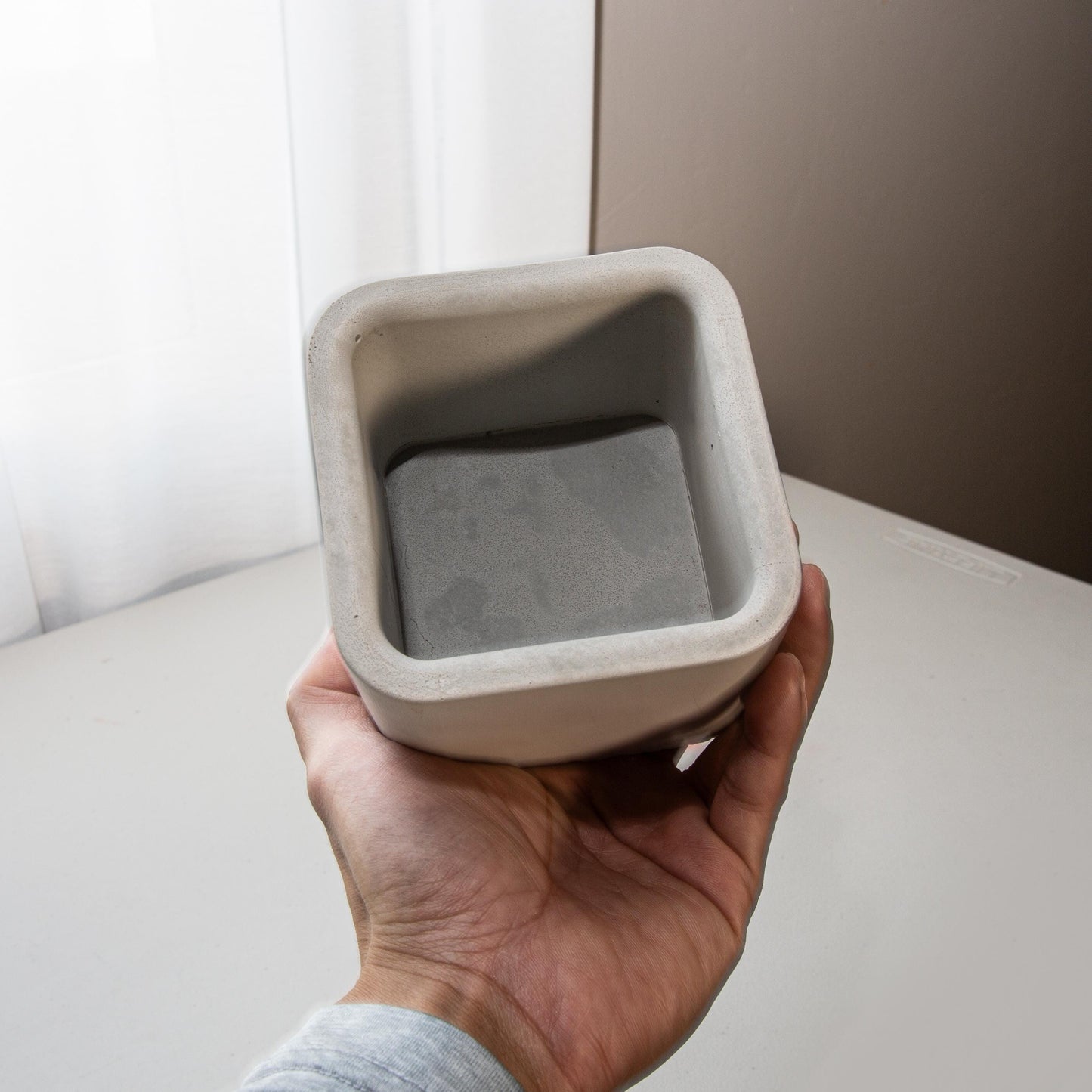 12oz Cube Candle Jar Silicone Mold with Casting Frame