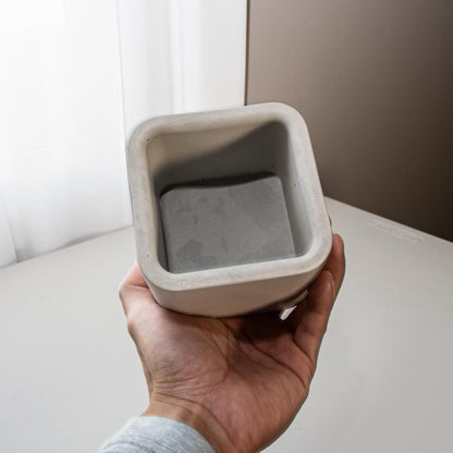 12oz Cube Candle Jar Silicone Mold with Casting Frame
