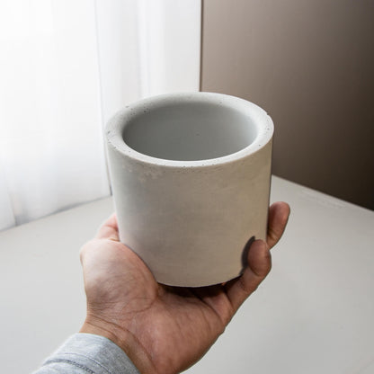10oz Cylinder Candle Jar Silicone Mold with Casting Frame
